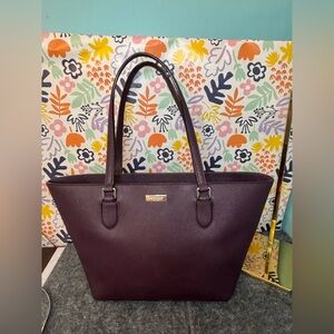 Kate Spade Small Dally plum NWOT